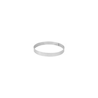 Tart Ring 200x20mm 18/8 Stainless Steel  - P780-020