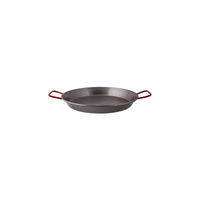 Pujadas Paella Pan 300mm Black Steel  - P994-030