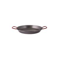 Pujadas Paella Pan 420mm Black Steel  - P994-042