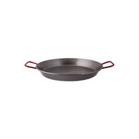 Pujadas Paella Pan 550mm Black Steel  - P994-055