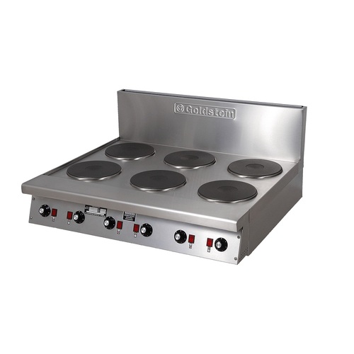 Goldstein PEB6S - 6 x Electric Solid Plates Cooktop - PEB6S