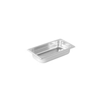 Pujadas 1/3 Size Gastronorm - Perforated Bottom 325x175x40mm - 18/10 Stainless Steel - PG130402