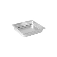 Pujadas 2/3 Size Gastronorm Pan 353x325x100mm / 9.1Lt - 18/10 Stainless Steel - PG231001