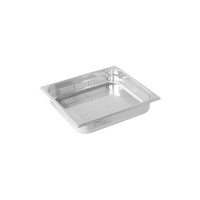 Pujadas 2/3 Size - Gastronorm - Perforated Bottom 353x325x150mm - 18/10 Stainless Steel - PG231502