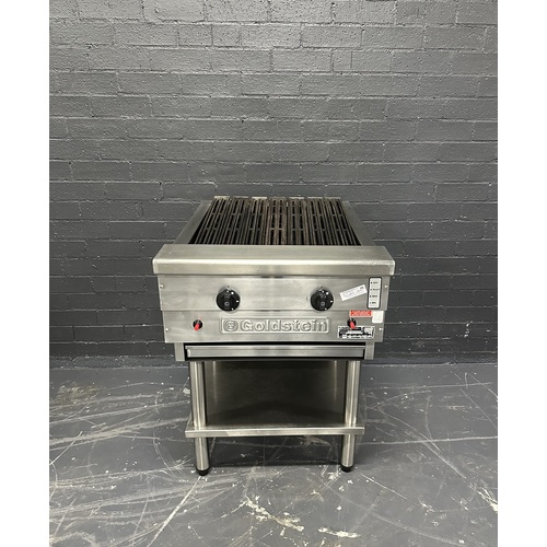 Pre-Owned Goldstein RBA-24L - Radiant Gas Char Broiler on Stand 600mm - PO-1514