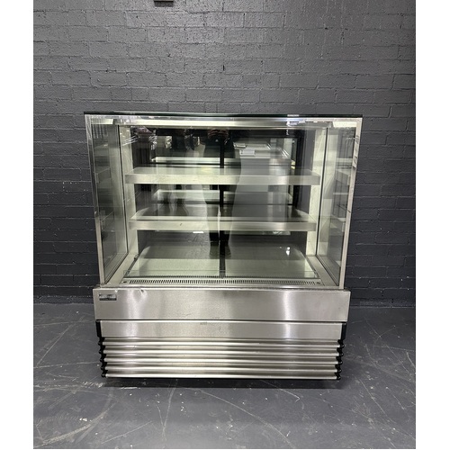 Pre-Owned Koldtech SQRCD.12 - Square Glass Cake Display 1200mm - PO-1610