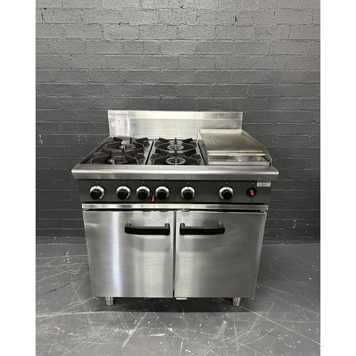 Pre-Owned Cobra CR9CF - 4 Open Burners with 300mm Griddle and Oven - PO-1659