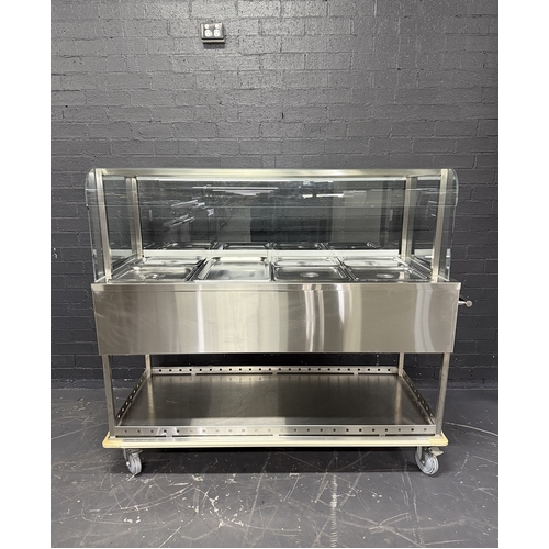 Pre-Owned Culinaire CBM4.M - 4 Bay Mobile Bain Marie Hot Cupboard - PO-1729