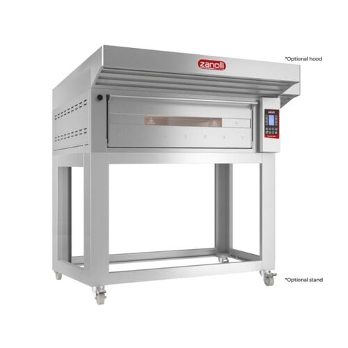 PW6/MC26 Teorema Polis Super 6 Tray Bakery Deck Oven-260mm Chamber height - POM6E06A