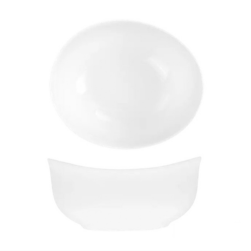 RAK Bravura Bone China Oval Salad Bowl 180mm (Box of 6) - R10-1213