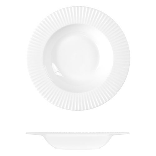 RAK Spectra Bone China Coupe Deep Rim Plate 280mm (Box of 12) - R15-2458