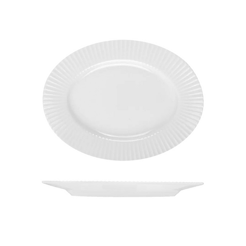 RAK Spectra Bone China Oval Platter 260mm (Box of 12) - R15-2726