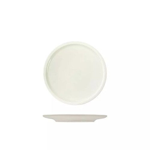 RAK Ease Ivory Flat Coupe Plate 21cm (Box of 12) - R50-2021