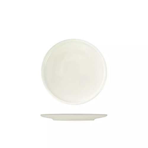 RAK Ease Ivory Flat Coupe Plate 24cm (Box of 12) - R50-2024