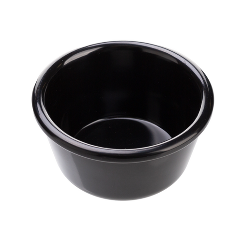 Coucou Ramekin Smooth 120ml - Black (Box of 24) - RKS120BK