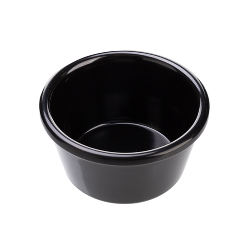 Coucou Ramekin Smooth 90ml - Black (Box of 24) - RKS90BK