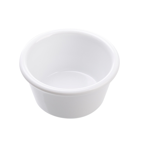 Coucou Ramekin Smooth 90ml - White (Box of 24) - RKS90WH