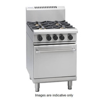 Waldorf RN8416G - 600mm Gas Griddle with Static Oven - RN8416G