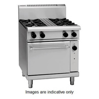 Waldorf RN8513GC - 2 Burner Gas Cooktop + 300mm Griddle with Gas Convection Oven - RN8513GC