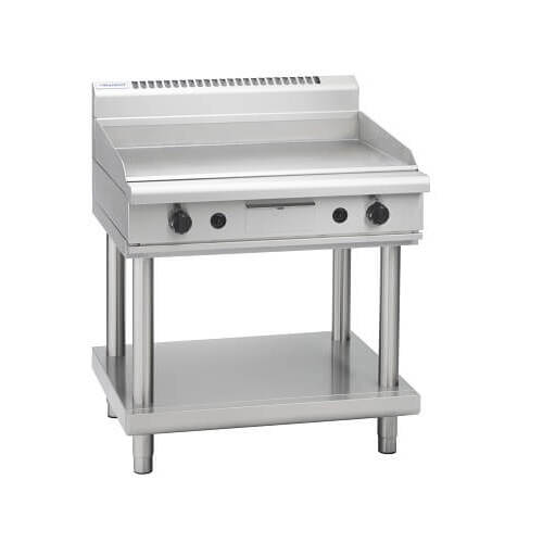 Waldorf RN8609G-LS - 900mm Griddle Plate with Leg Stand - RN8609G-LS