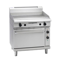 Waldorf RN8619GE - 900mm Gas Griddle with Electric Static Oven - RN8619GE