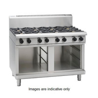 Waldorf RN8806G-CB - 4 Burner Gas Cooktop + 600mm Griddle with Cabinet Base - RN8806G-CB