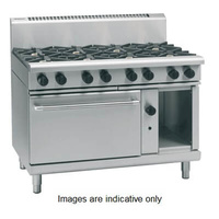 Waldorf RN8813G  - 6 Burner Gas Cooktop + 300mm Griddle with Static Oven - RN8813G