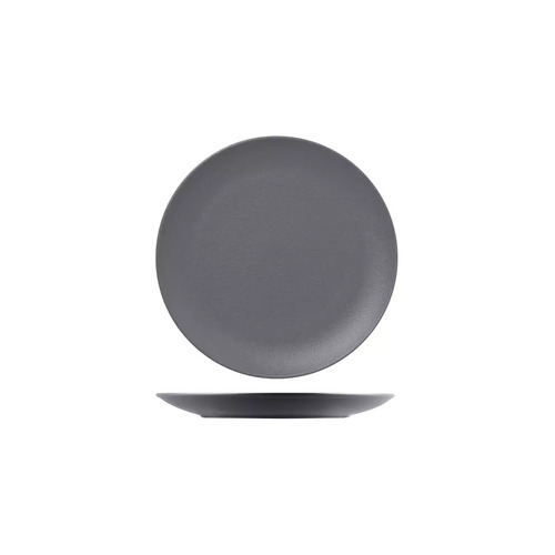 RAK Neo Fusion Stone Round Coupe Plate 240mm (Box of 12) - RNF3240-GY