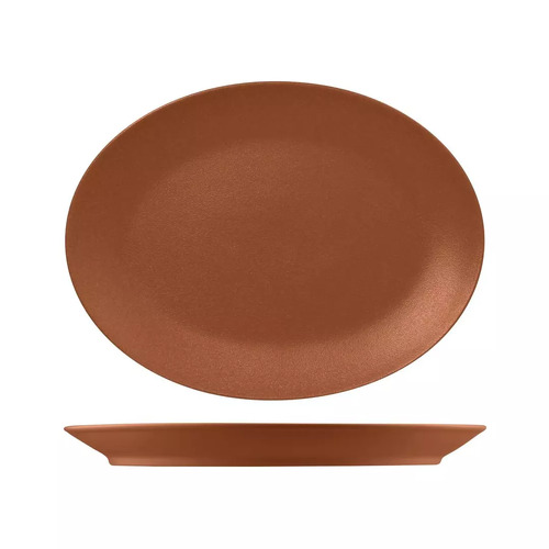 RAK Neo Fusion Terra Oval Coupe Platter 360x270mm (Box of 6) - RNF4360-T