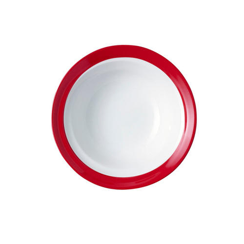 Royal Porcelain Maxadura Resonate Sweet/Fruit Bowl 130x30mm 115ml - Red Inner (Box of 72) - RPM9516RED