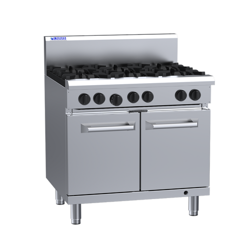 Luus RS-6B - 6 Open Burners with Oven - RS-6B