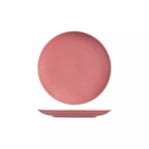 RAK Vintage Round Coupe Plate 210mm - Pink (Box of 12) - RV3210-PK