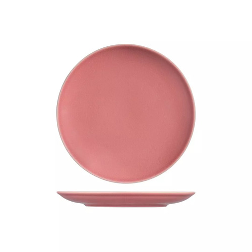 RAK Vintage Round Coupe Plate 240mm - Pink (Box of 12) - RV3240-PK