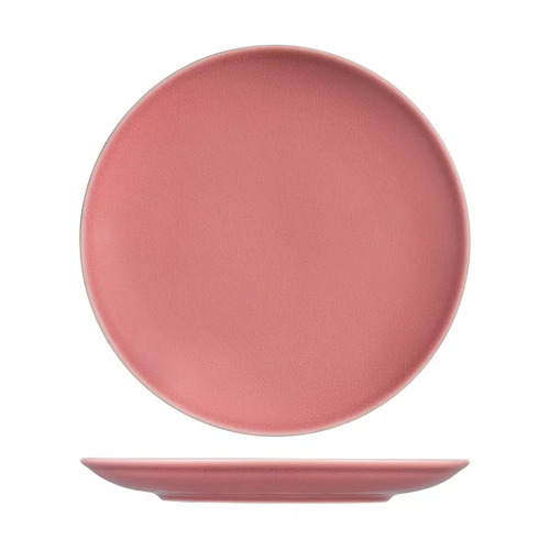 RAK Vintage Round Coupe Plate 310mm - Pink (Box of 6) - RV3310-PK