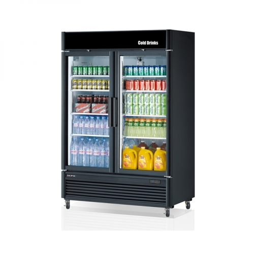 Skipio SGM-49 Upright Fridge 2 Glass Door - SGM-49