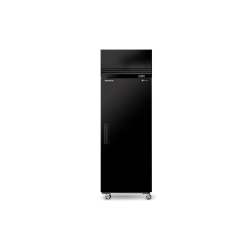 Skope SKFT650NS-A 1 Solid Door Upright Display or Storage Freezer - SKFT650NS-A-BLACK