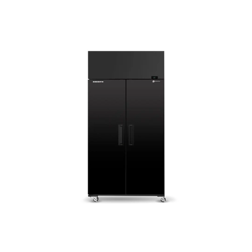 Skope SKT1000NS-A 2 Solid Door Storage Fridge - SKT1000NS-A-BLACK