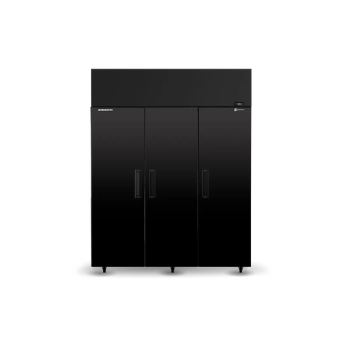 Skope SKT1500NS-A 3 Solid Door Storage Fridge - SKT1500NS-A-BLACK