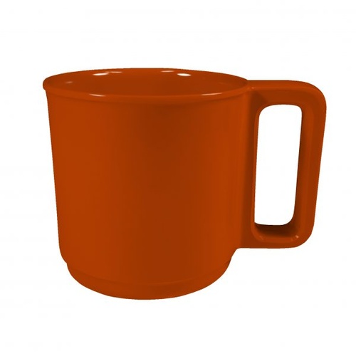 Superware Melamine Red Mug Stackable 350ml (Box of 12) - SUPER20507