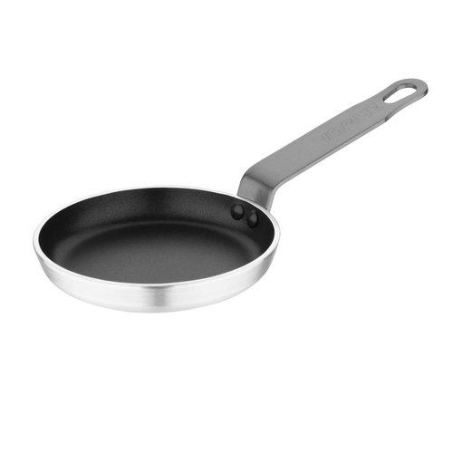 Vogue Blinis Frypan Aluminium Teflon Platinum Plus 120x20mm - T358