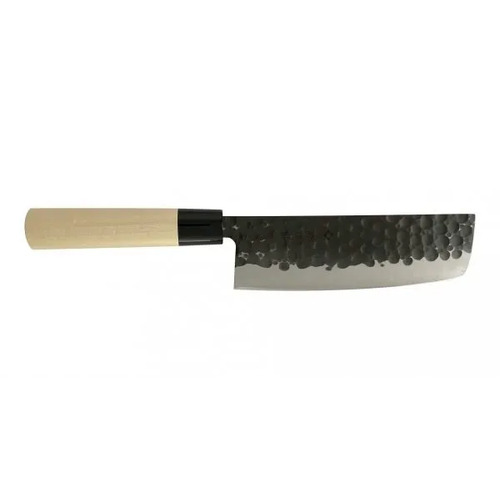 Tojiro DP Hammered 3-Layers Nakiri Chopper, 165mm - TF-1113