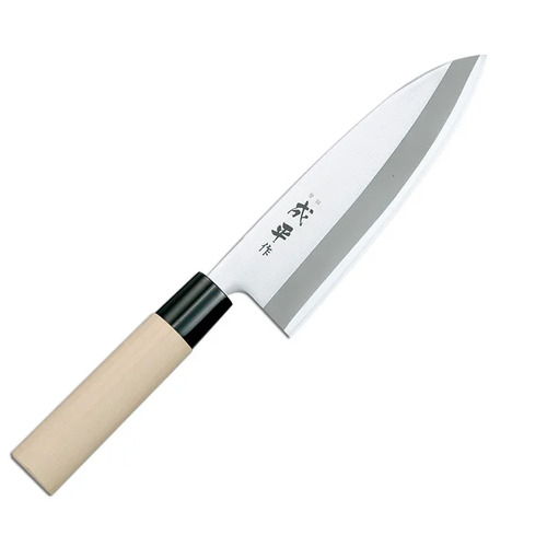 Tojiro Reigetsu Santoku Knife, Double Edge, 16.5cm - TFC-1080