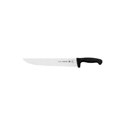 Tramontina Professional Butcher Knife Straight Back Black handle - 300mm - TM24607102