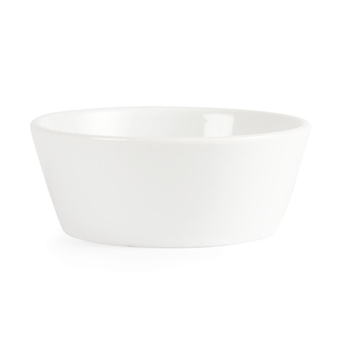 Olympia Whiteware Sloping Edge Bowl 120mm (Box of 12) - U163