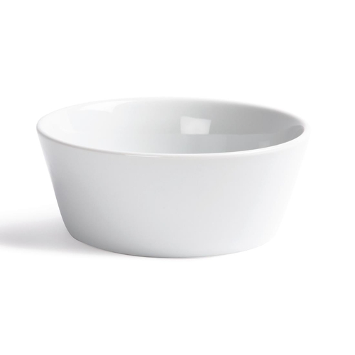 Olympia Whiteware Sloping Edge Bowl 150mm (Box of 12) - U164