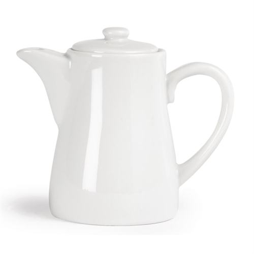 Olympia Whiteware Tea/Coffee Pot 310ml (Box of 4) - U824