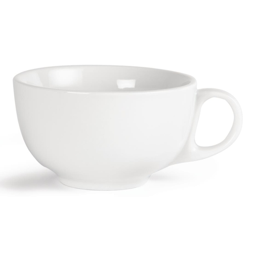 Olympia Whiteware Cappuccino Cup 425ml (Box of 12) - U827