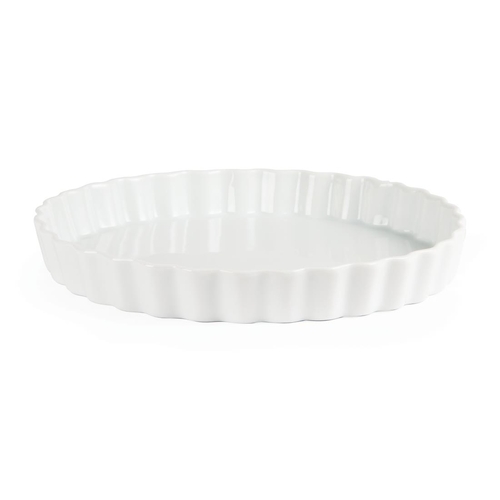 Olympia Whiteware Flan Dish 297mm (Box of 6) - W416