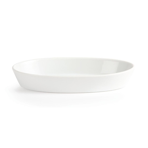 Olympia Whiteware Oval Sole Dishes 195x110mm (Pack of 6) - W418