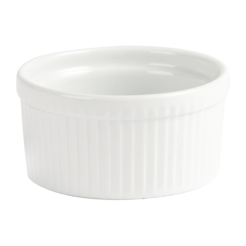 Olympia Whiteware Souffle Dish 105mm (Box of 6) - W431